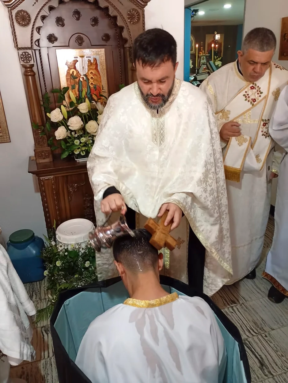 Pravoslavno krštenje u Kolumbiji