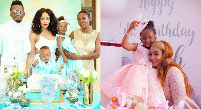 Zari Hassan, Diamond Platinumz, Mama Dangote Tifffah and Nillan 