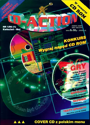 &quot;650 MB czystej adrenaliny&quot; i konkurs z napędem CD ROM do wygrania. Tak wyglądały początki CD-Action