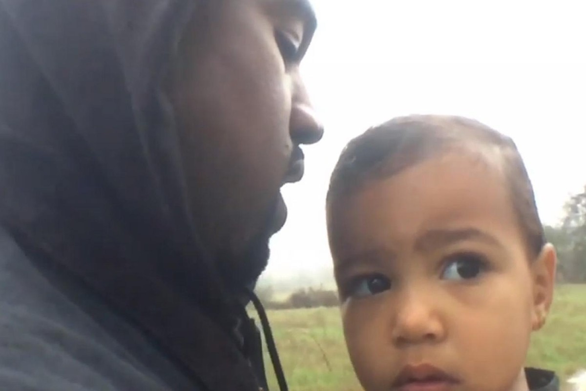 Kanye West z córeczką w klipie Spike'a Jonze