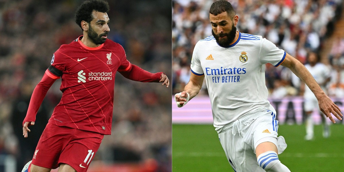 Mohamed Salah czy Karim Benzema? Starcie tytanów w finale LM.