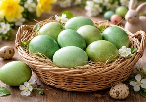 Prirodna zelena jaja za Uskrs: Jedan sastojak iz kuhinje daje savršenu boju