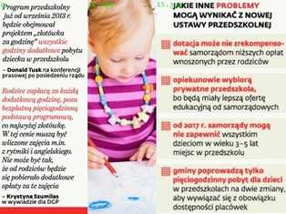 Niższe opłaty za przedszkola kosztem dodatkowych zajęć