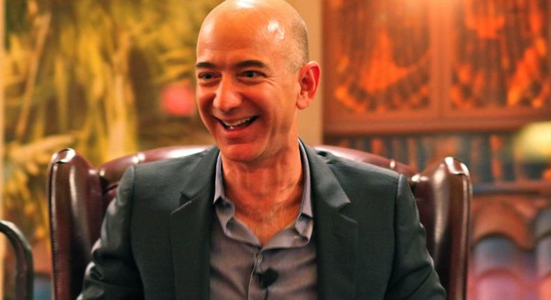 Amazon CEO Jeff Bezos.