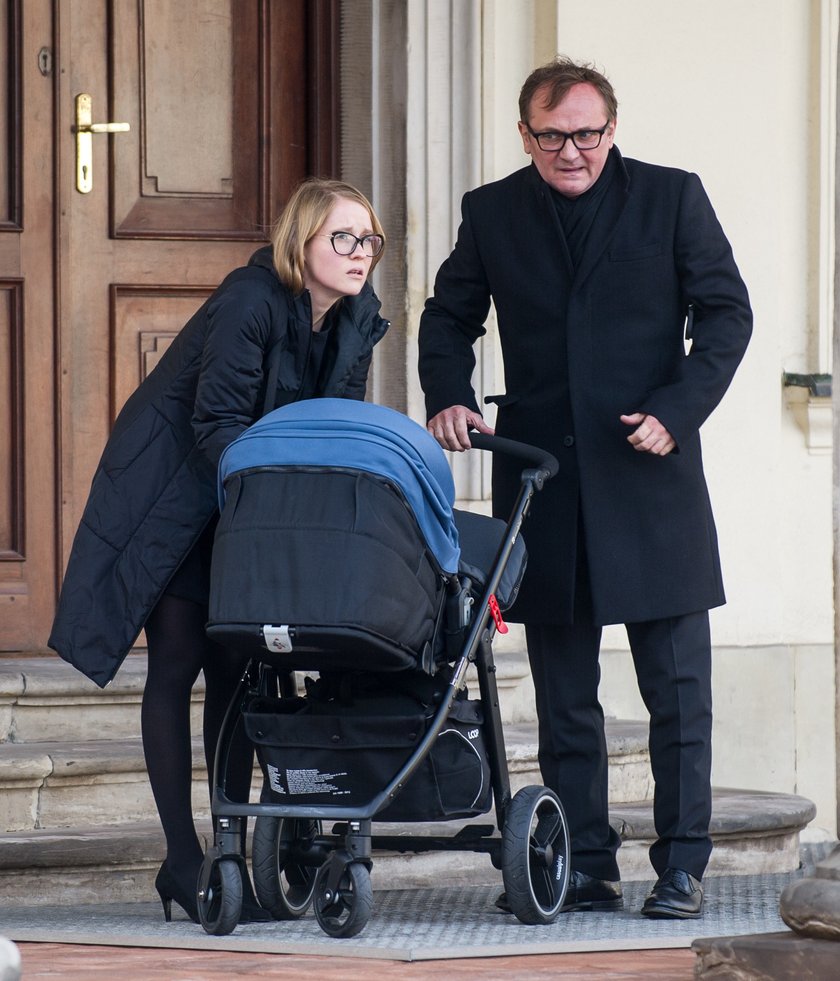 Andrzej Chyra, Paulina Jaroszewska i mały Tadzio