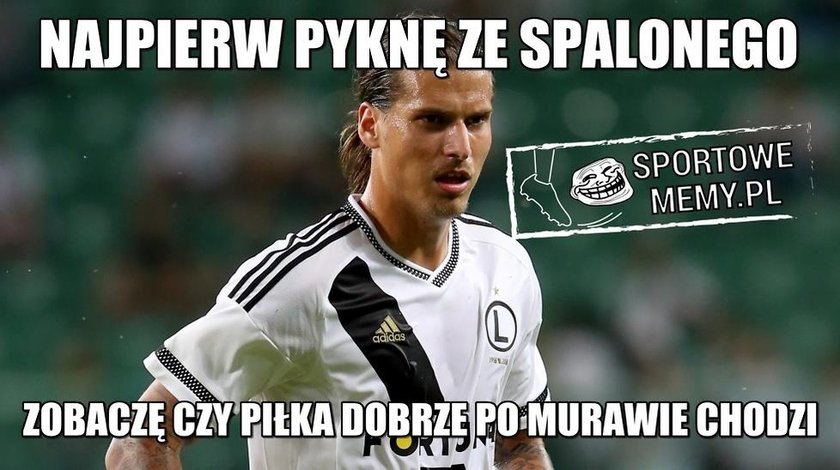 Legia Warszawa w Lidze Europy. Memy po meczu ze Sportingiem