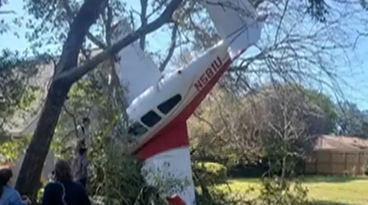 Sérülés nélkül úszták meg a repülőgép balesetet / Fotó: Fox News