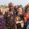 U Južnom Sudanu Biljana je posetila i pleme Džie. Njihove žene nekada pešače i do 80 kilometara do izvora vode | Foto: Biljana Jurukovski