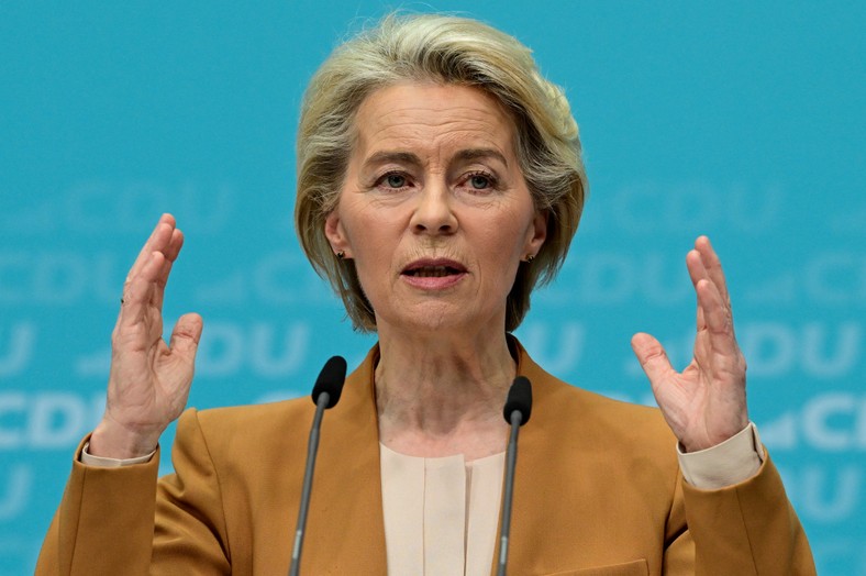 Przewodnicząca Komisji Europejskiej Ursula von der Leyen