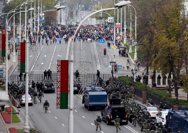 Protesty na Białorusi