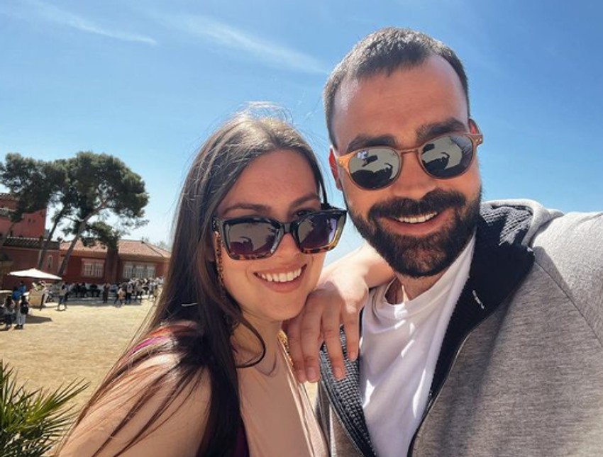 Miodrag Radonjić sa ženom