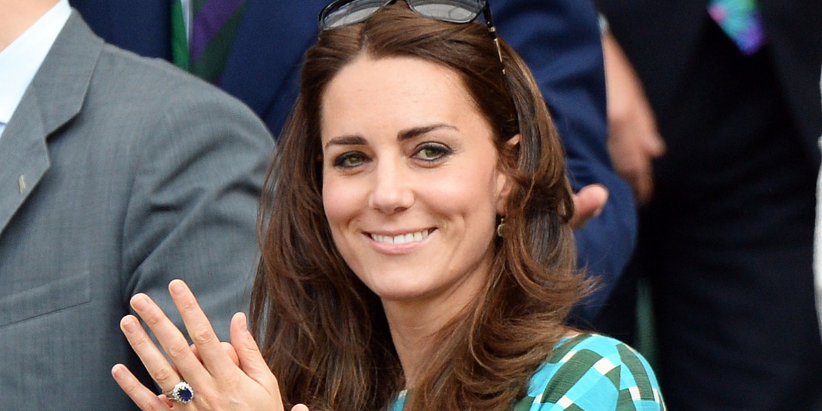 Kate Middleton na wimbledonie