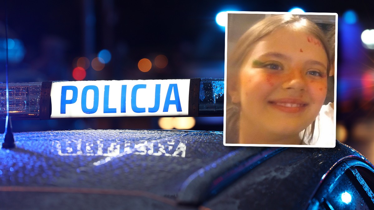 12-letnia Natalia Musiał z Tychów zaginęła ponad dobę temu, policja prowadzi poszukiwania [Źródło: Onet]