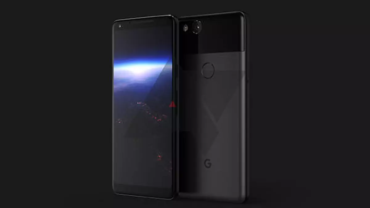 Google Pixel XL 2 ujawnia wygląd na renderze. Ma dostać ramkę, jak HTC U11