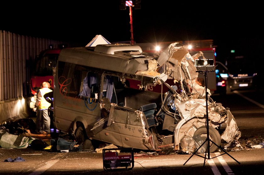 Zdjęcia z miejsca tragedii w Przybędzy