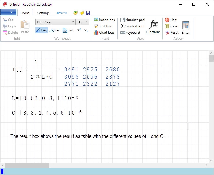 RedCrab Calculator