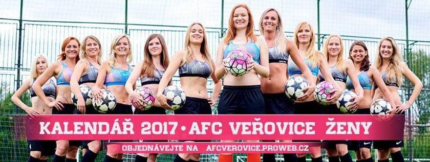 AFC Verovice przygotował wyjątkowy kalendarz. Gorące zdjęcia piłkarek