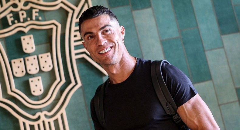 Footballer Christiano Ronaldo