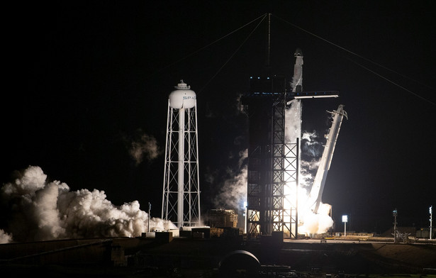start rakiety Falcon 9