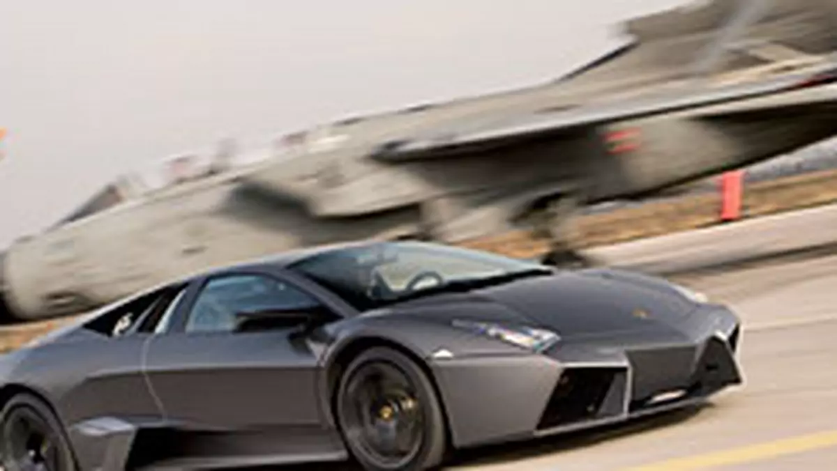 Lamborghini Reventon kontra Tornado: wyścig dla kamer telewizyjnych