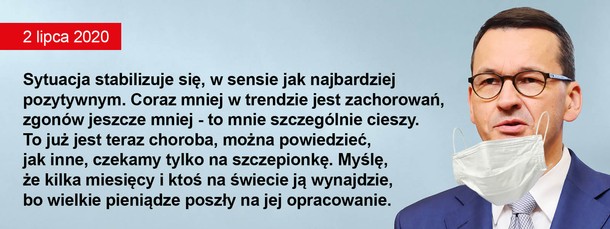 Mateusz Morawiecki o epidemii