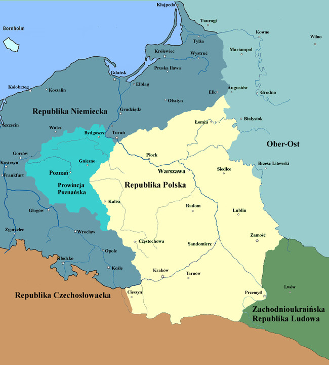 Polska 11 listopada 1918 r.