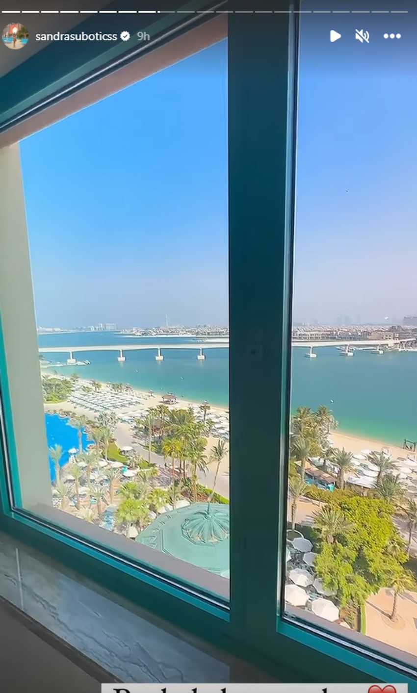 Aleksandra Subotić uživa u luksuzu