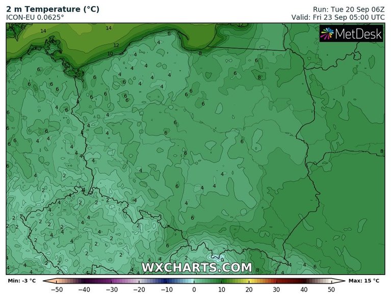 Nad ranem pojawią się przymrozki