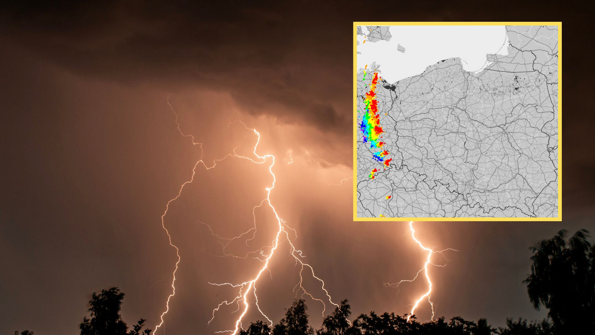 Ogromne ryzyko burz w Polsce. W tych województwach będzie najgorzej