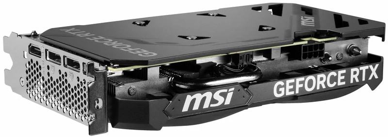 MSI GeForce RTX 4060 Ventus 2X Black OC – układ chłodzenia