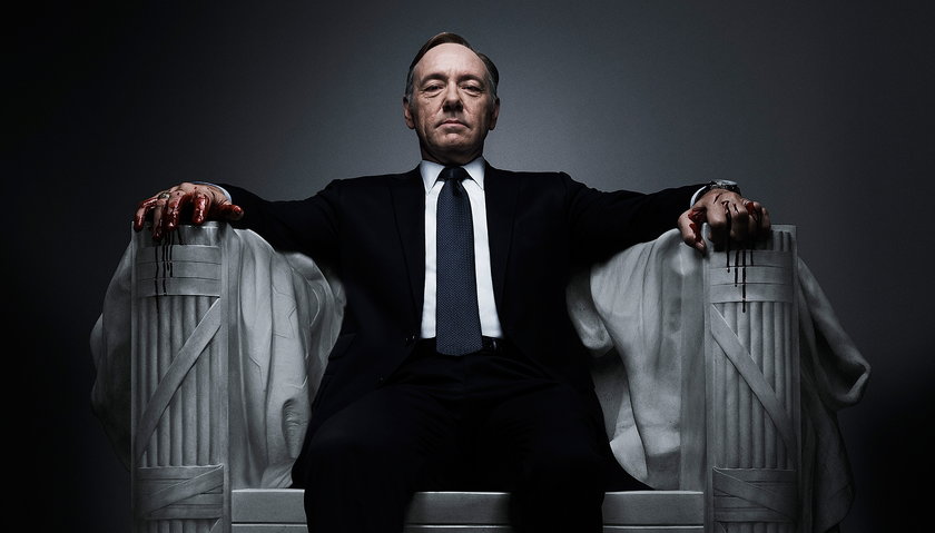 Kevin Spacey w serialu "House of cards"