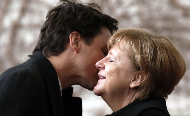 Justin Trudeau w Niemczech. Oczarował Angelę Merkel, ale ważniejsze było, co mówił o CETA i NATO