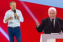 Donald Tusk i Jarosław Kaczyński