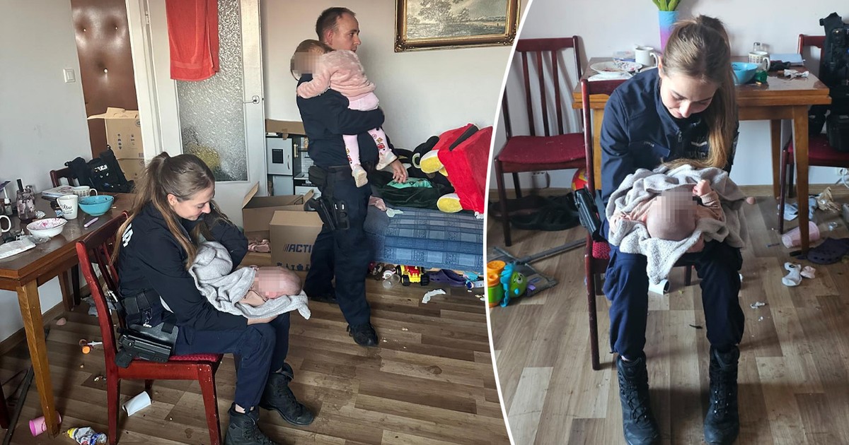 Dramat w poznańskim mieszkaniu. Policjanci zostali opiekunami dzieci pijanej kobiety