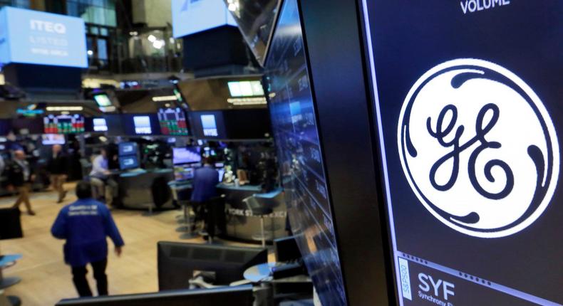 General Electric GE NYSE trading