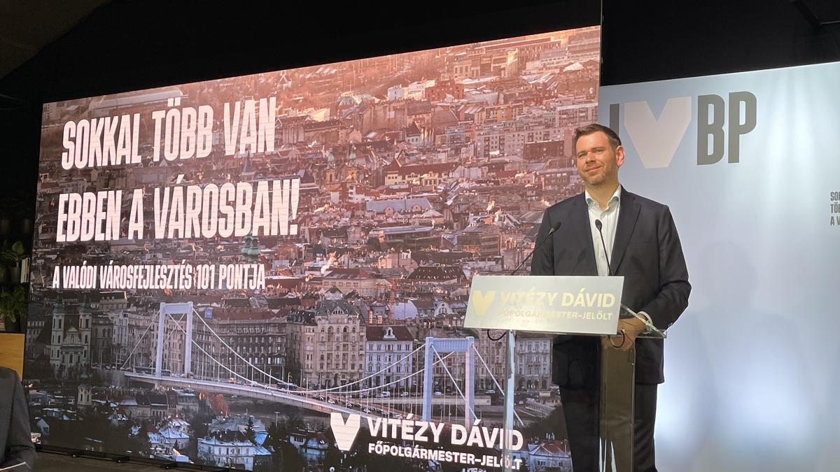 Ígéretcunamival árasztotta el a budapestieket Vitézy Dávid