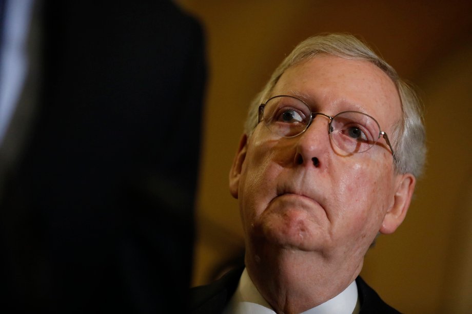 Senate Majority Leader Mitch McConnell