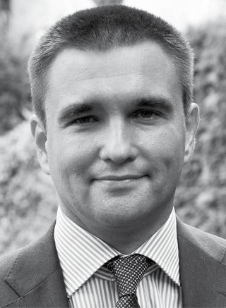 Pawło Klimkin, ukraiński dyplomata, założyciel Centrum Odporności Narodowej i Rozwoju, wcześniej minister spraw zagranicznych (2014–2019) i ambasador w Berlinie (2012–2014)