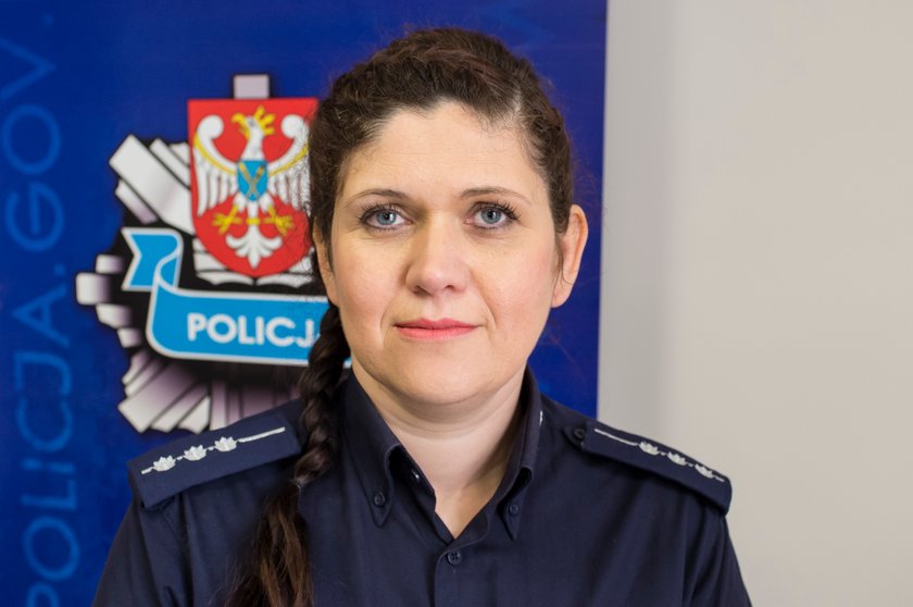 Anna Osińska z gnieźnieńskiej policji