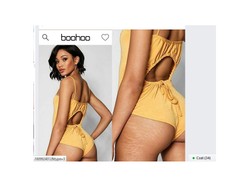 Cudowna niedoskonałość. Tysiące ludzi pokochało TO zdjęcie modelki z rozstępami reklamującej strój kąpielowy