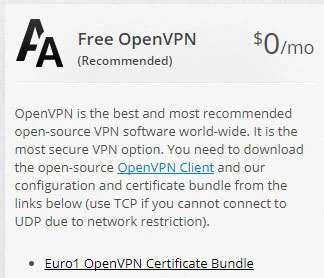OpenVPN – konfiguracja – krok 3a