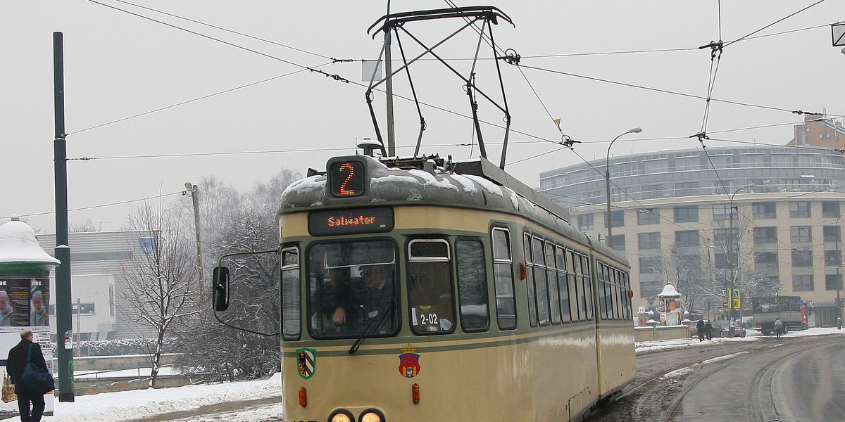 Ostatni przejazd tramwaju GT6.