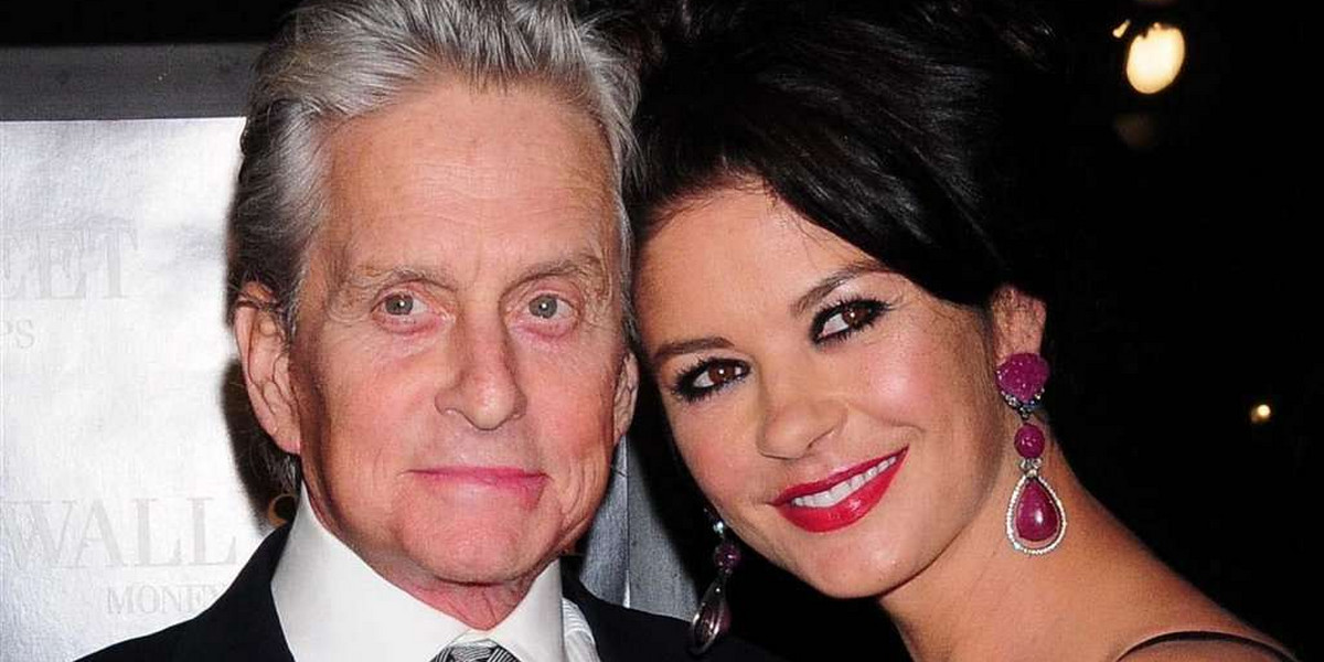 Michael Douglas wygrywa z rakiem?