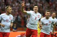 Robert Lewandowski Karol Linetty Kamil Grosicki