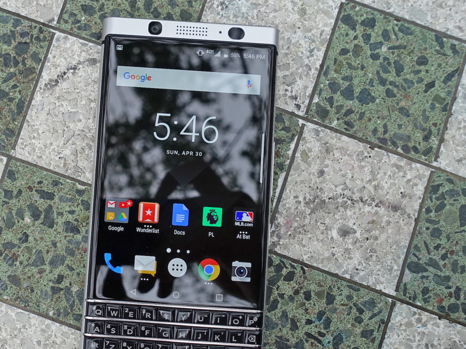TCL manufactured the new BlackBerry KeyOne phone.