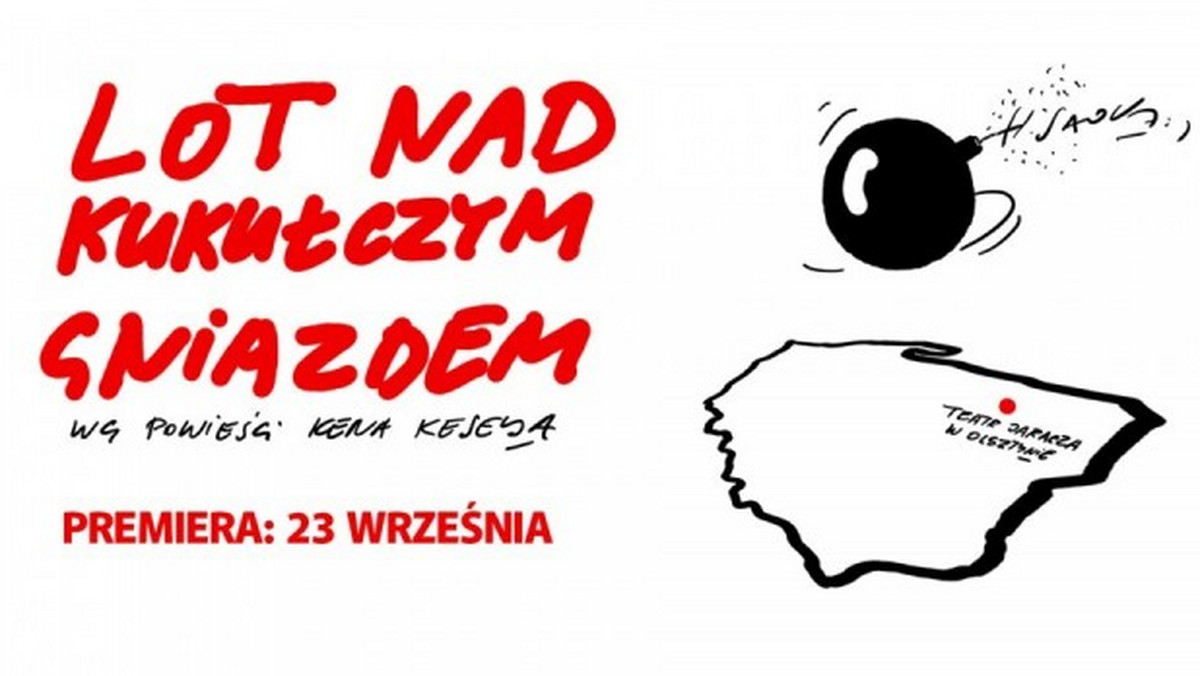 Kwestie opresji i wolności oraz przemiany bohatera porusza spektakl "Lot nad kukułczym gniazdem" według prozy Kena Keseya, przygotowany przez aktorów Teatru im. Stefana Jaracza w Olsztynie. Premiera sztuki w reżyserii Igora Gorzkowskiego odbędzie się w sobotę.