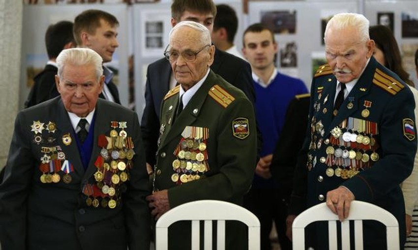 Veterani iz Drugog svetskog rata na ceremoniji