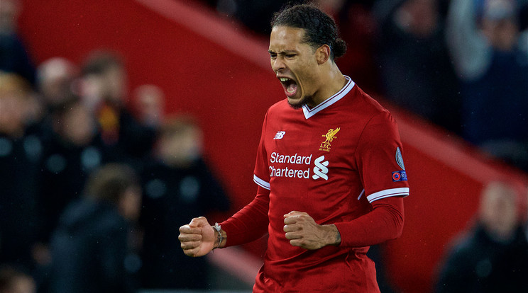 Virgil van Dijk lett az év játékosa a Premier League-ben /Fotó: Northfoto