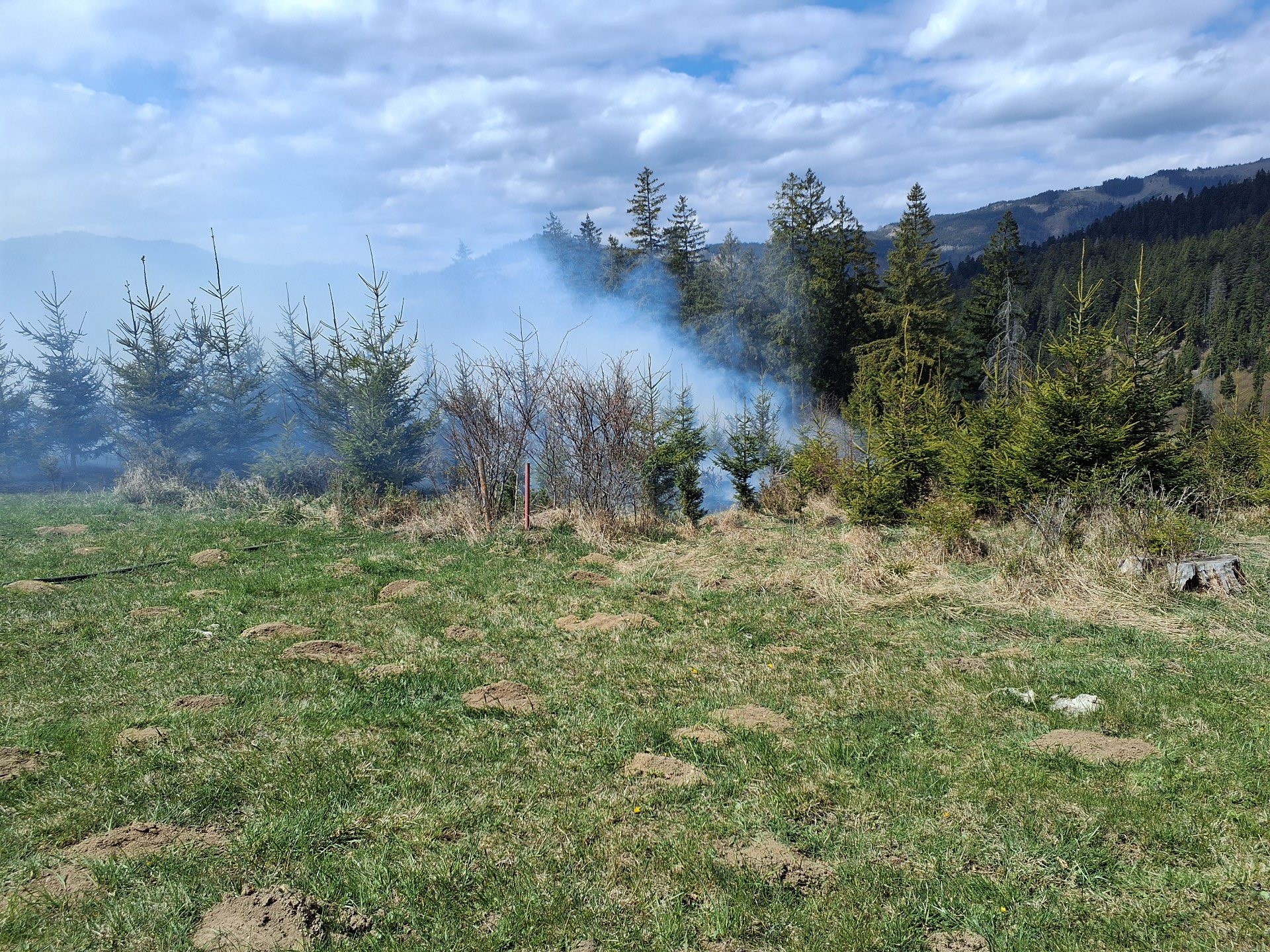 HaZZ zasahuje pri požiaroch lesov pri  Kokave nad Rimavicou a Liptovskom Trnovci. 