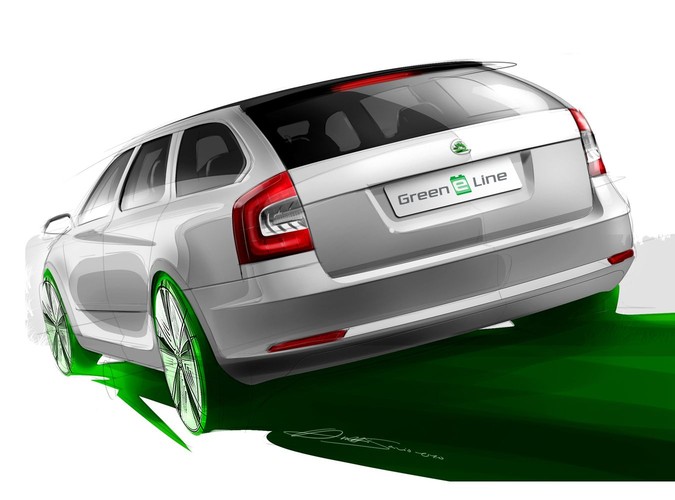 Skoda Octavia Green E line